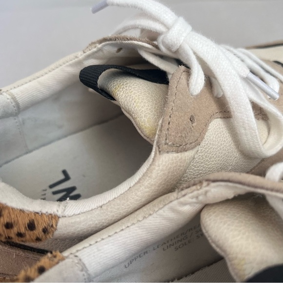 Women’s Madewell Tennis Shoes Size 8 Cheetah Print - Picture 8 of 14